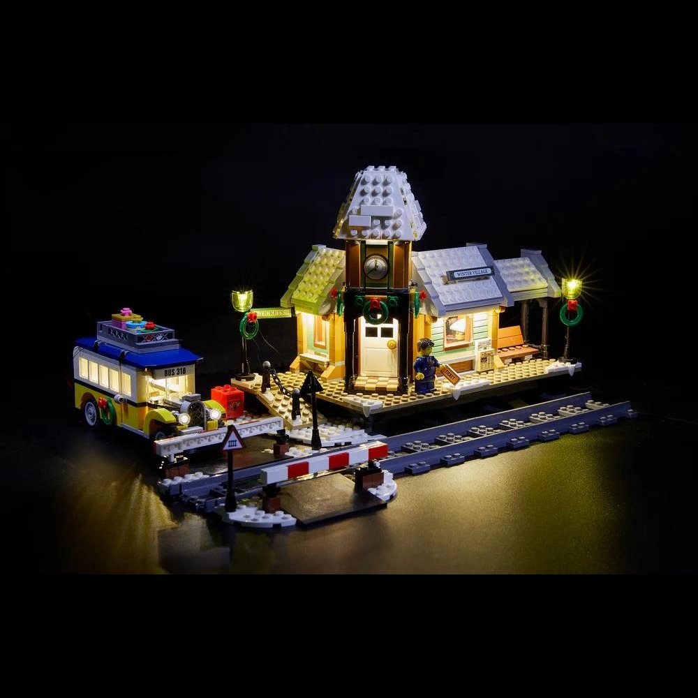 Lighting kit for Winter Village Station